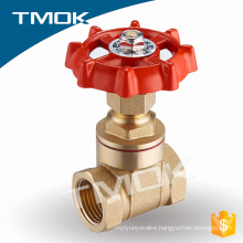 good quality brass gate valve PTFE filler with key type brass knife gate valve BSPT/NPT thread female connection